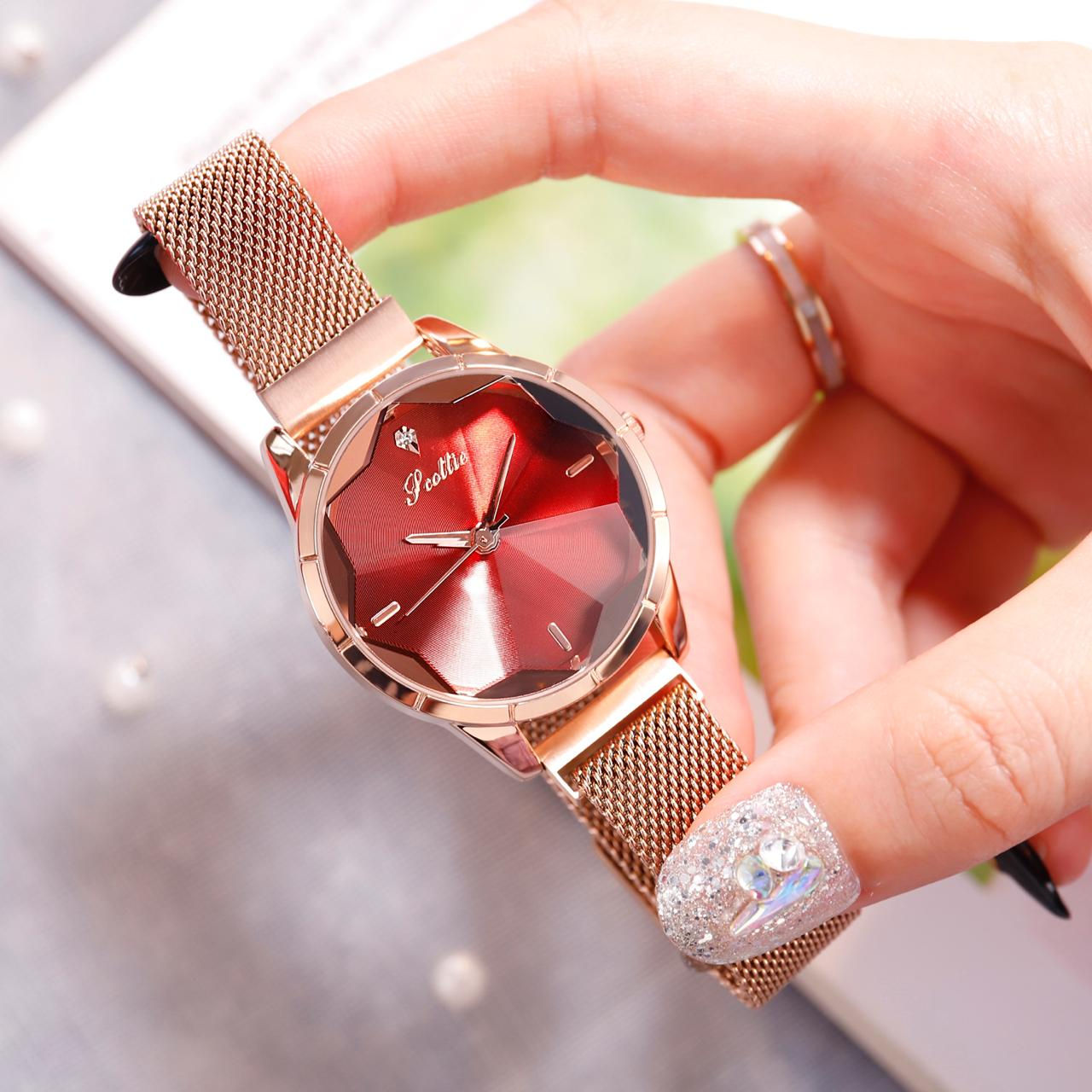 Reloj Scottie Diamond Red-G