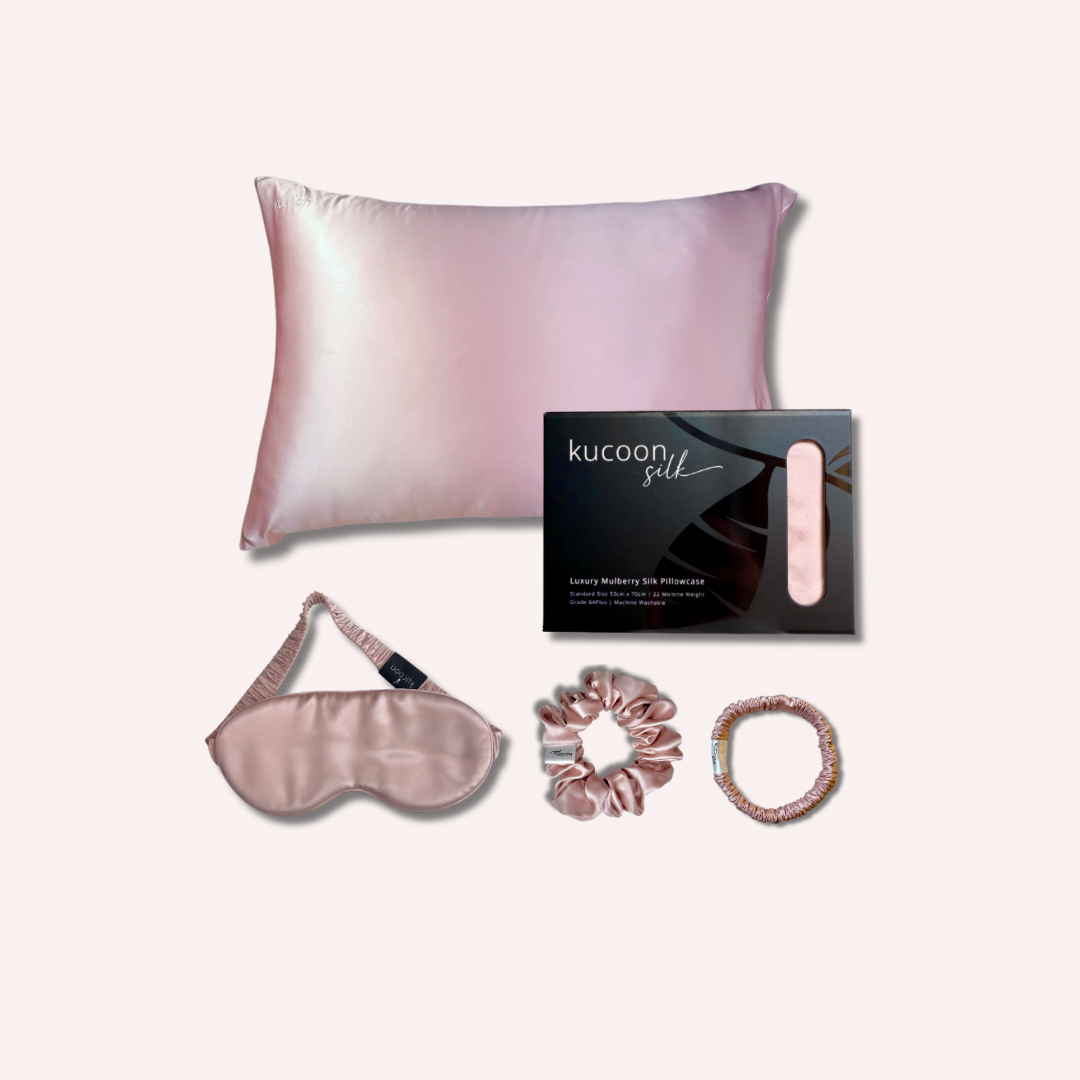 RISE & SHINE ULTIMATE SILK BUNDLE IN BLUSH