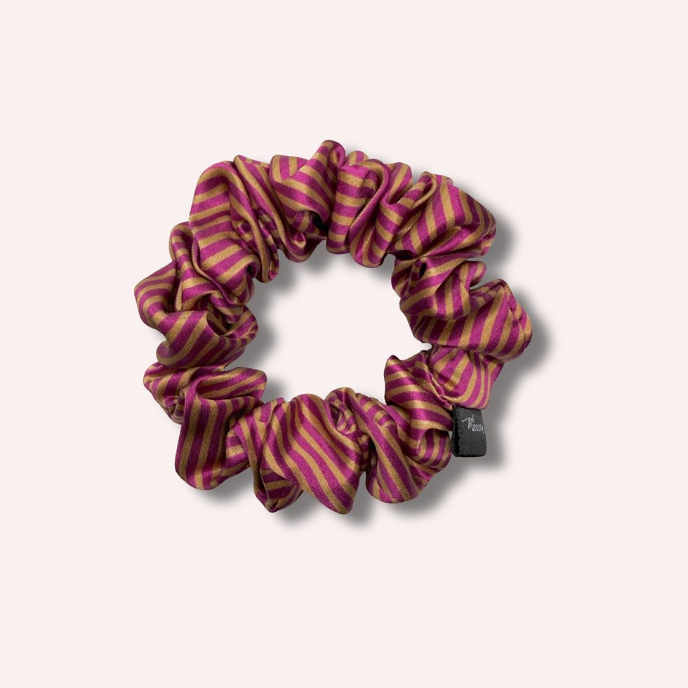 Thumbnail: SINGLE SILK SCRUNCHIES - choose your colour!