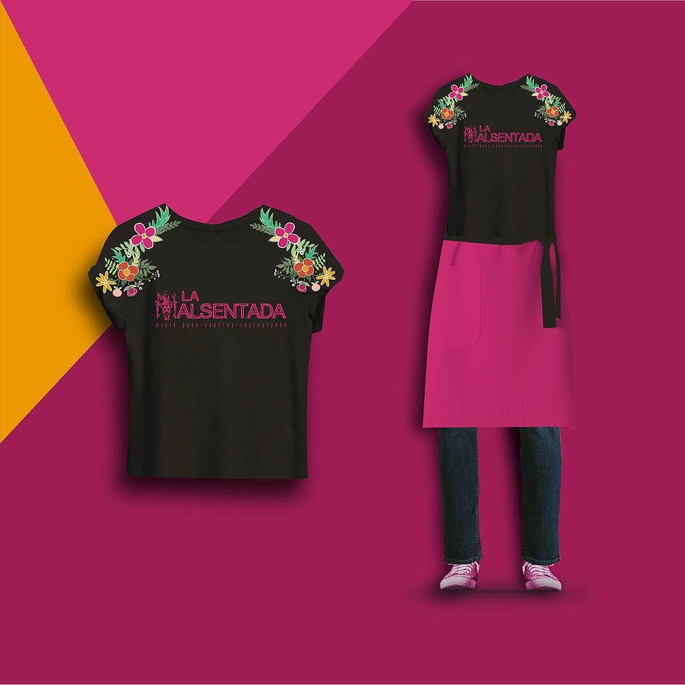 Uniforme meseros - Waiter uniform