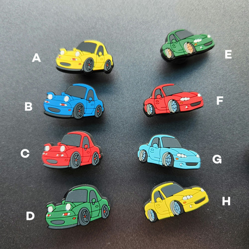 MX5 Miata Croc charms | Chikara Motorsports