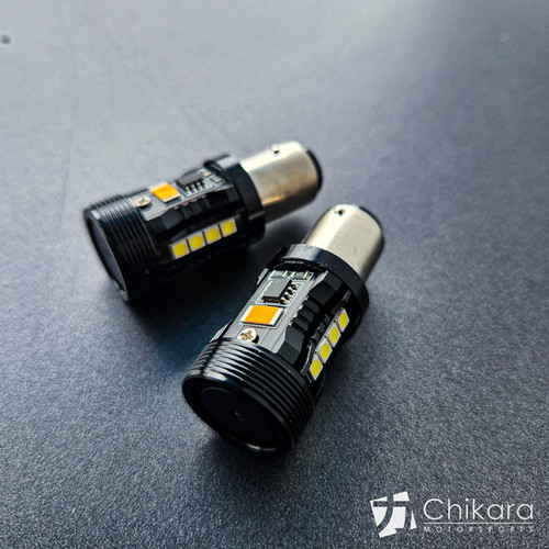 Chikara Brillium 1157 Switchback LED bulbs | Chikara Motorsports