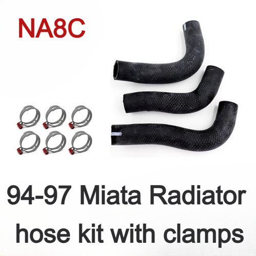 Mazda OEM Radiator hose kit for 94-97 NA8 Miata MX-5 | Chikara