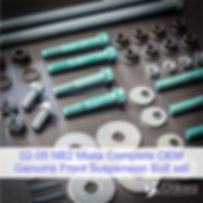 Mazda OEM Front Suspension Bolt set for 01-05 NB Miata MX-5