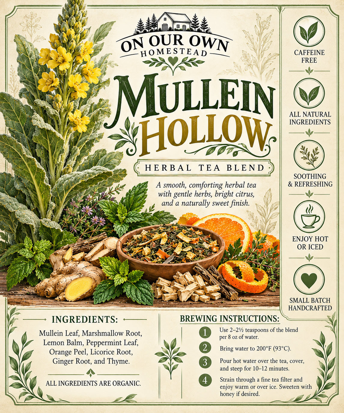 Mullein Hollow - Cough and Respiratory Blend