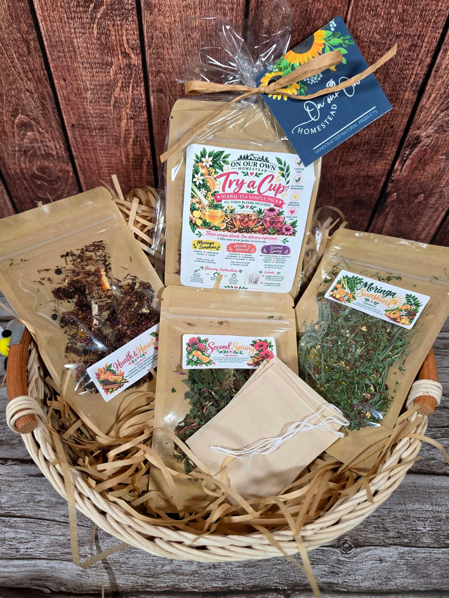 "Try a Cup" Herbal Tea Sample Pack