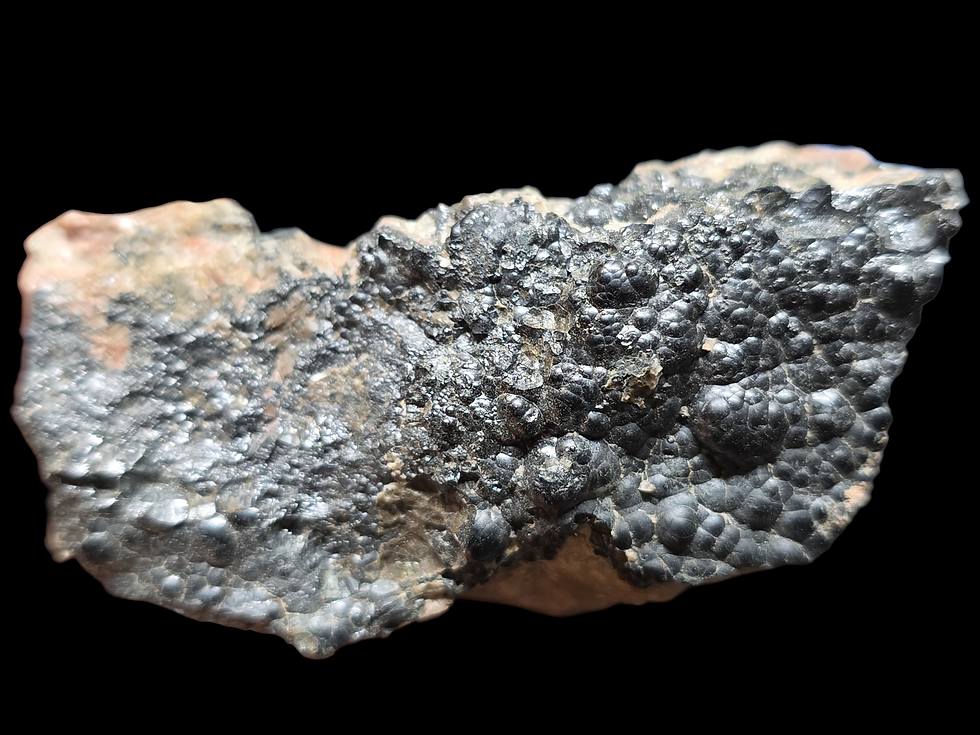Thumbnail: Very Nice Botryoidal Beauty Uraninite from Czechia 350kcpm