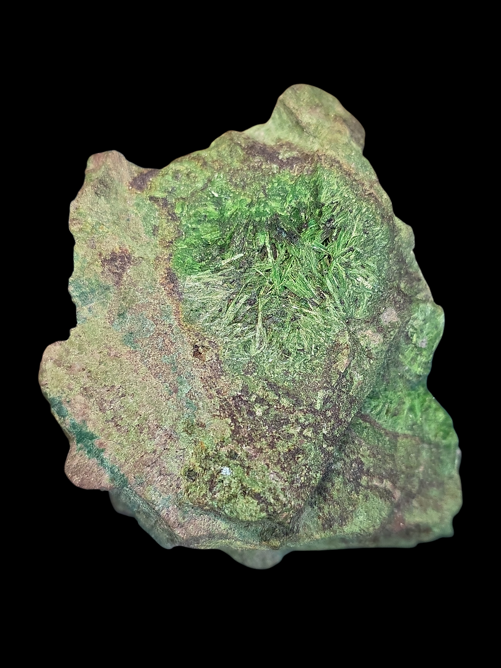 Thumbnail: 675k Well-Crystallized Cuprosklodowskite from Musonoi Mine