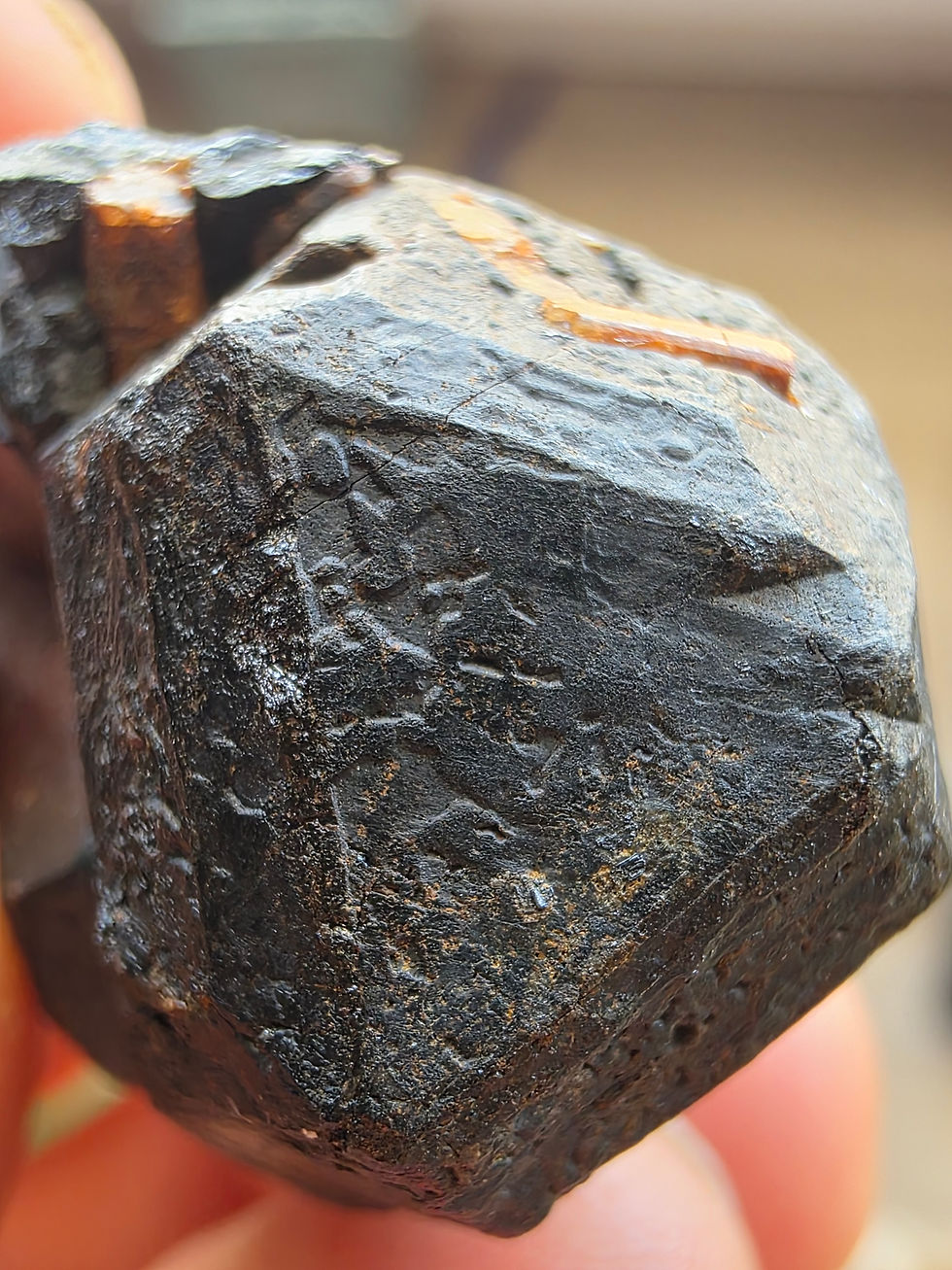 Thumbnail: Large Beautiful Fused Betafite Crystals 200k