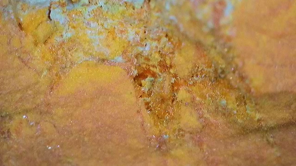 Thumbnail: Vibrant Orange Curite from Shinkolobwe