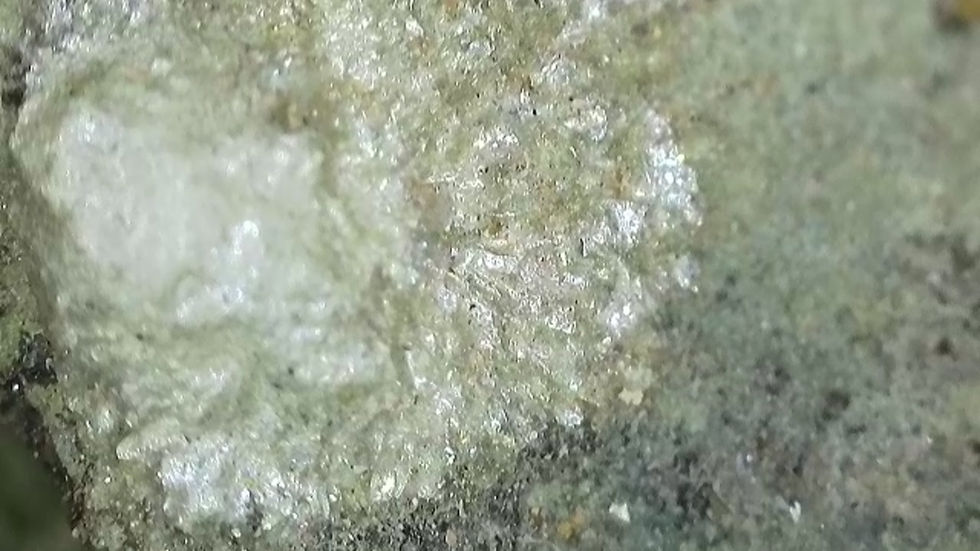 Thumbnail: Rare Arsenic Mineral Fulbrightite on Uraninite
