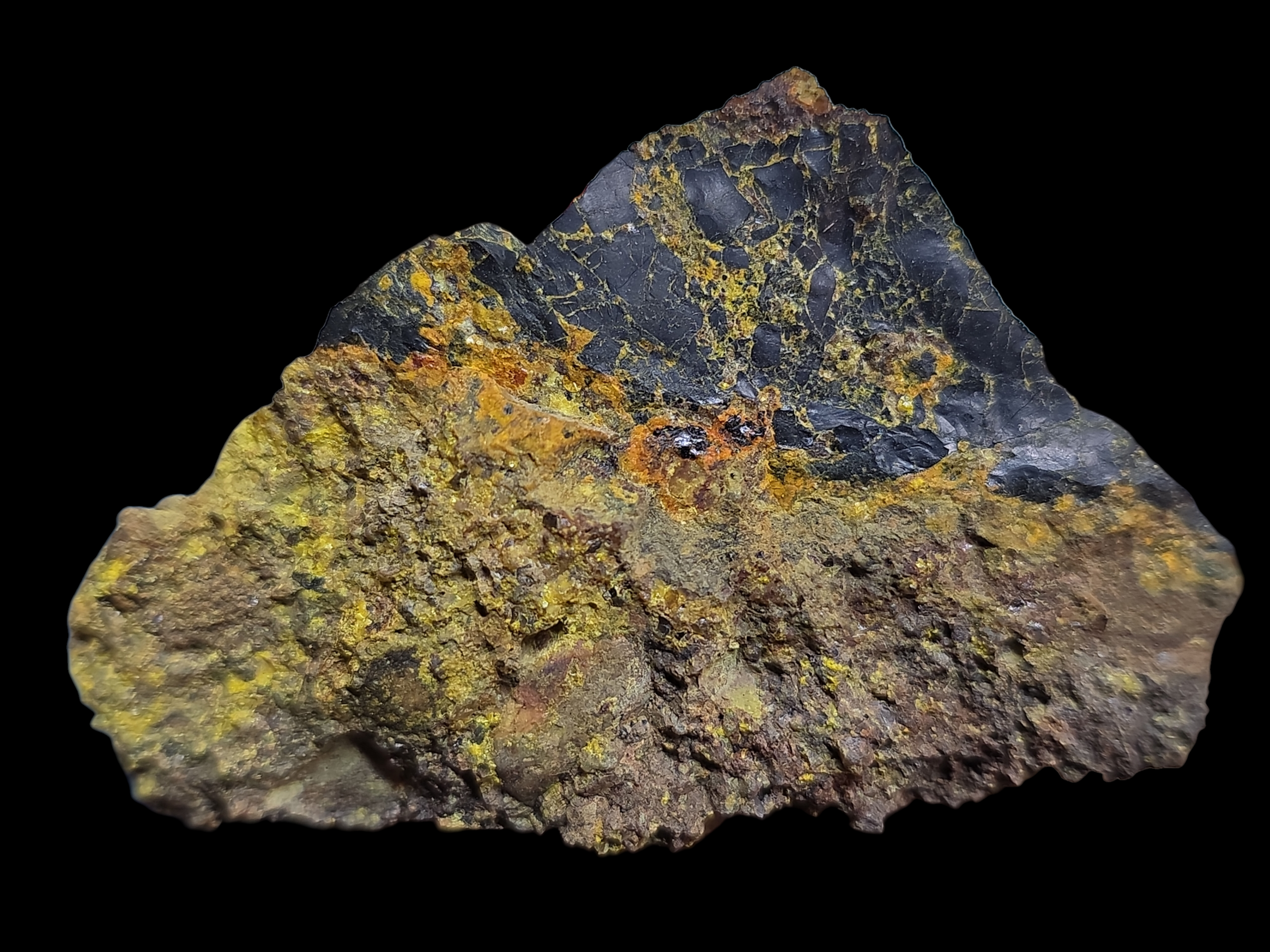 Becquerelite, Uraninite, etc Very Early Material from Joachimsthal (Jachymov) CZ