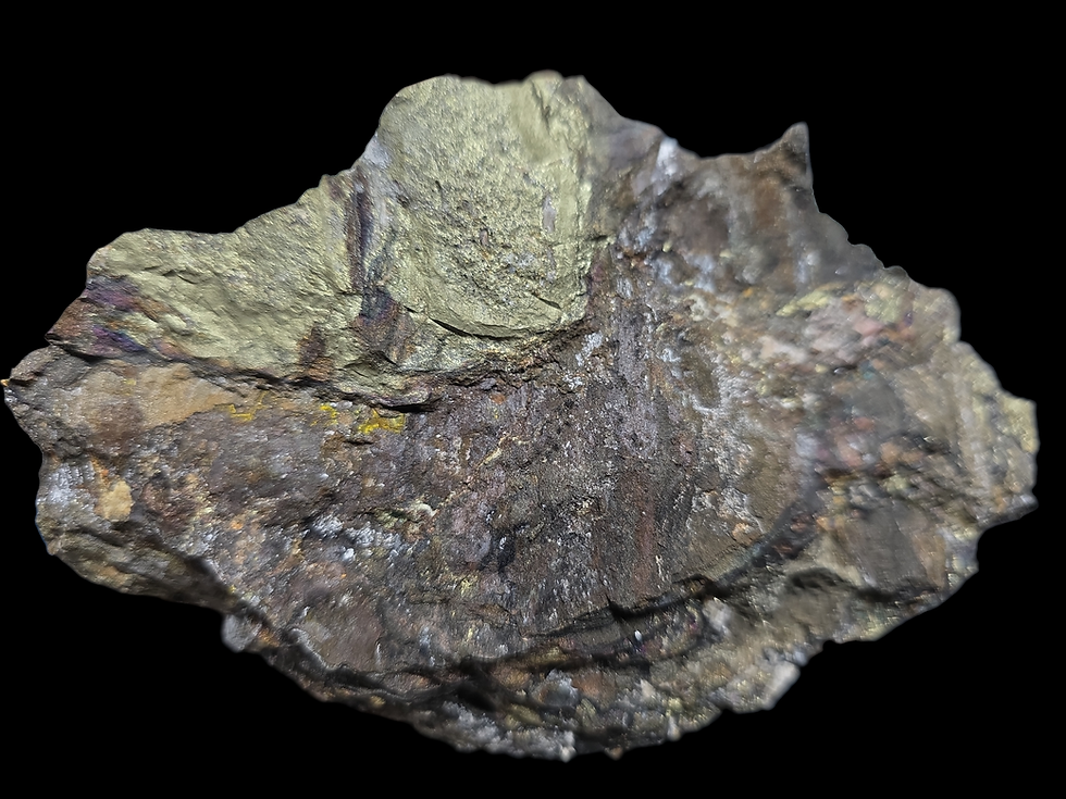 Thumbnail: Andersonite, Natrozippeite, "Peacock Ore", Pyrite from UTAH