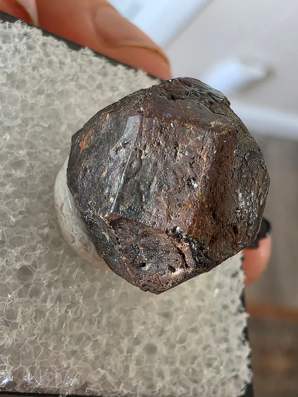 Thumbnail: 90k Betafite Crystal from Silver Crater Mine