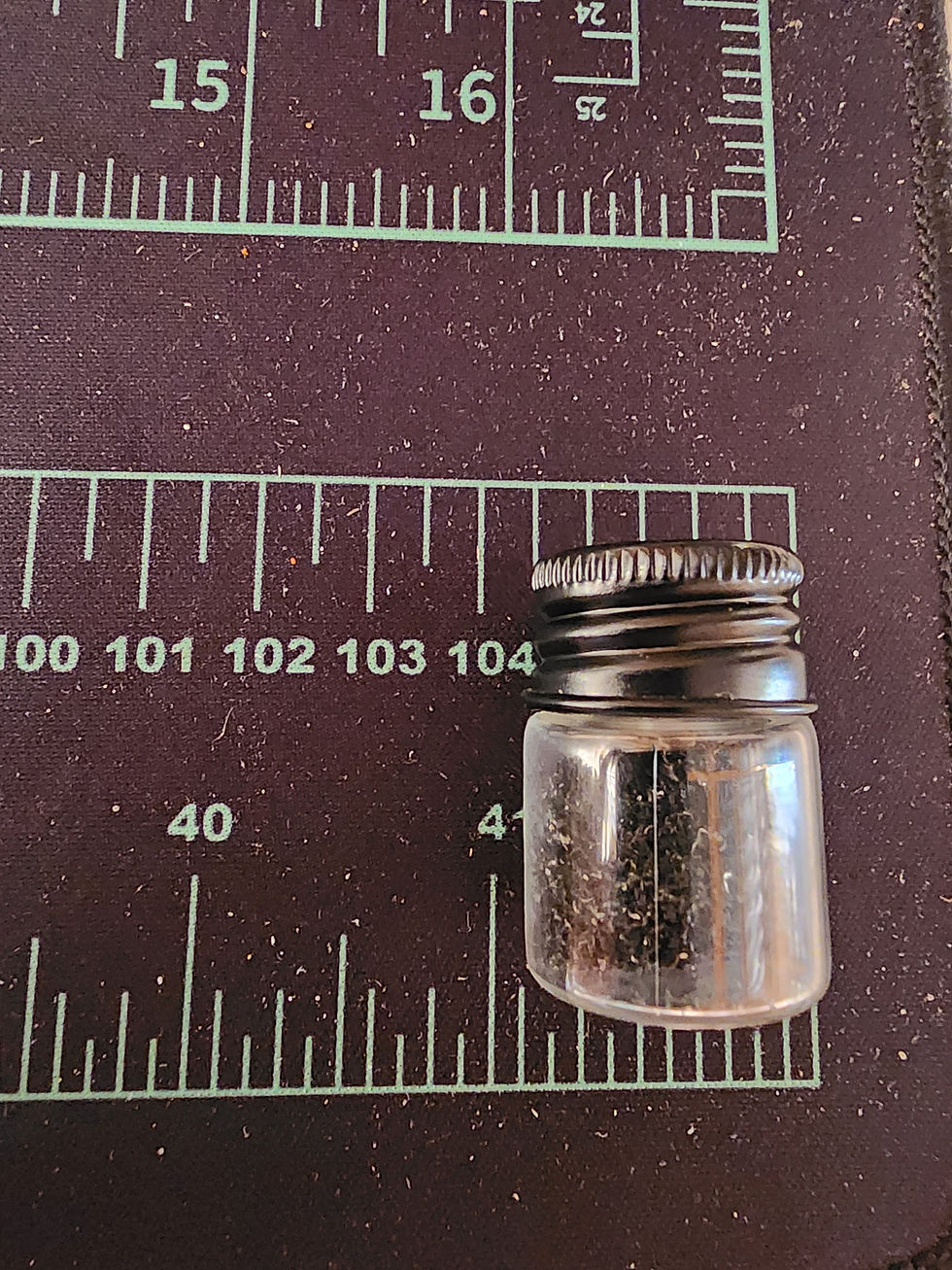 Thumbnail: 3 Grams in Vial Depleted Uranium Metal Turnings