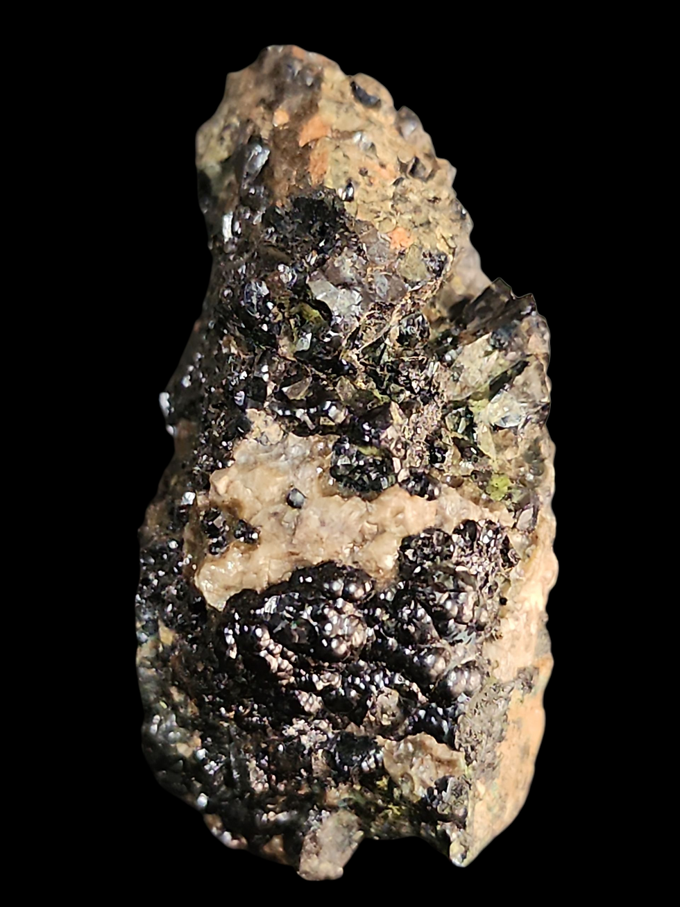Thumbnail: 520,000 cpm Botryoidal Uraninite Specimen