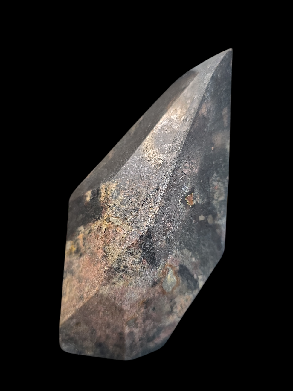 Thumbnail: Beautiful Free Form Dense High Grade Uraninite Art Piece