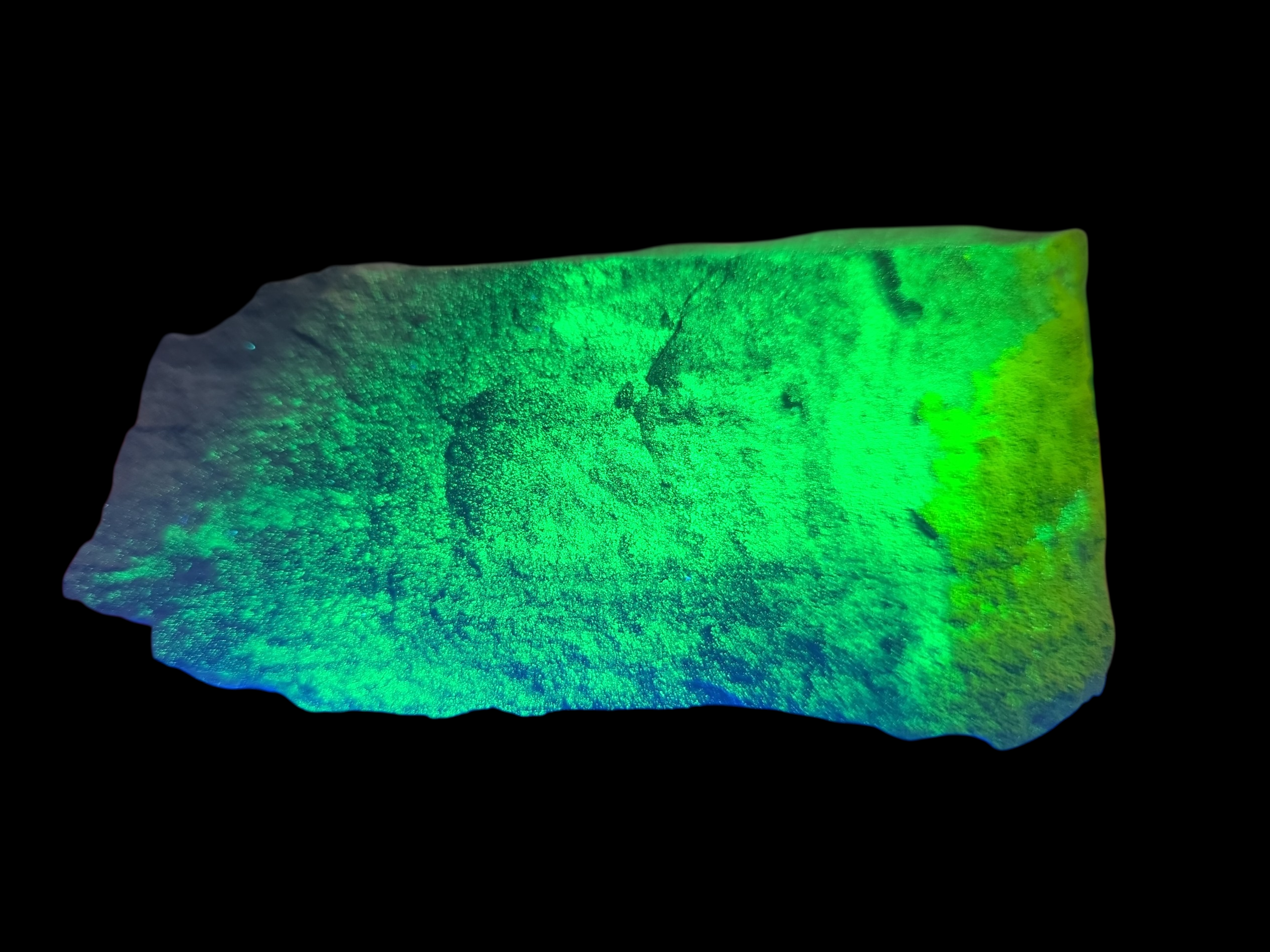 UV Reactive Uranopilite with Natrozippeite from Colorado
