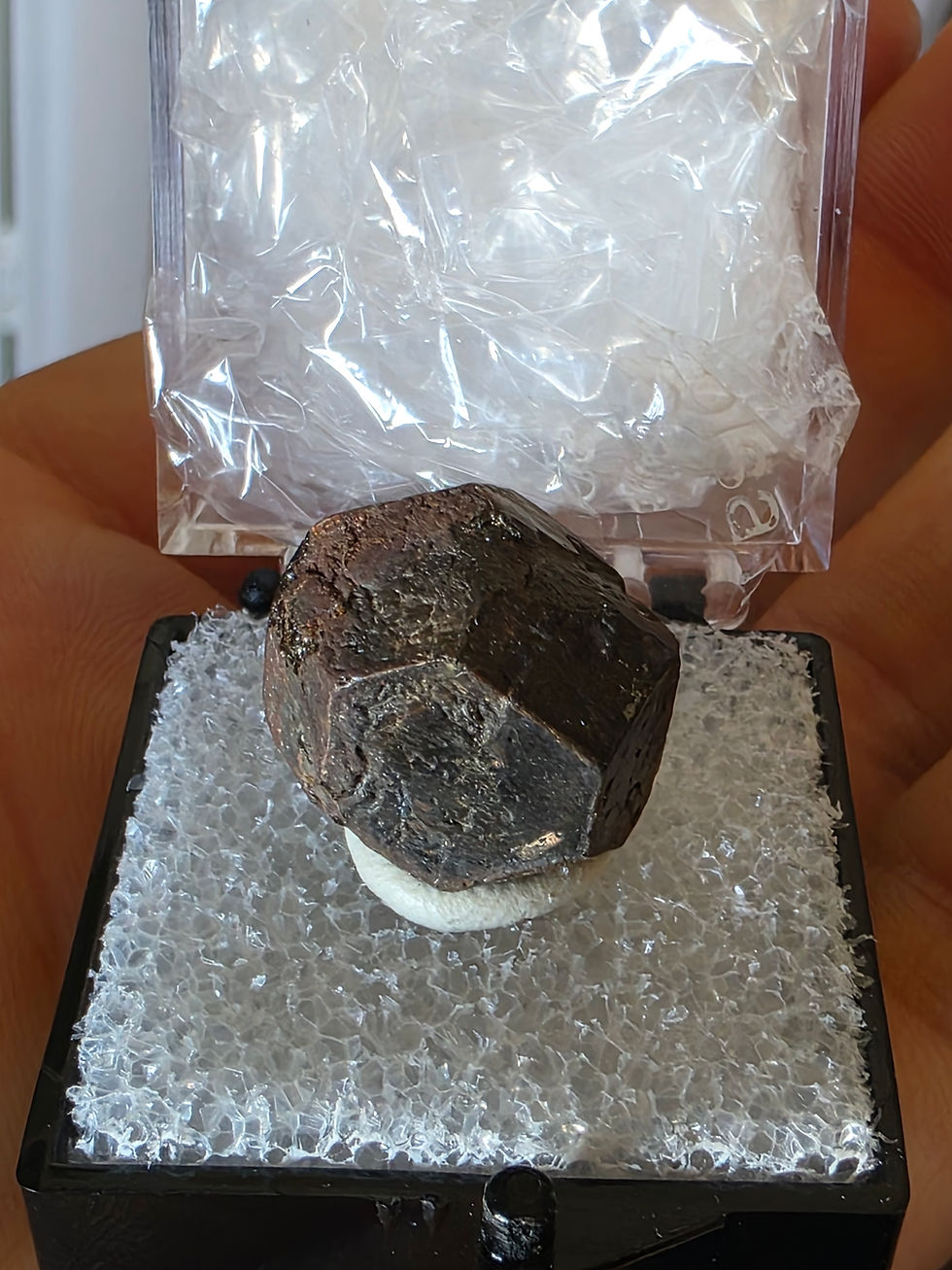 Thumbnail: 90k Betafite Crystal from Silver Crater Mine