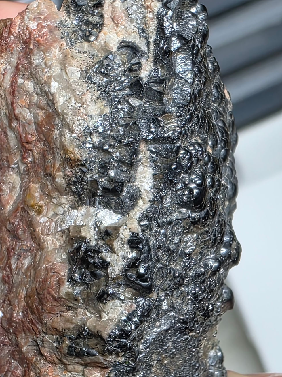 Thumbnail: Very Nice Botryoidal Beauty Uraninite from Czechia 350kcpm