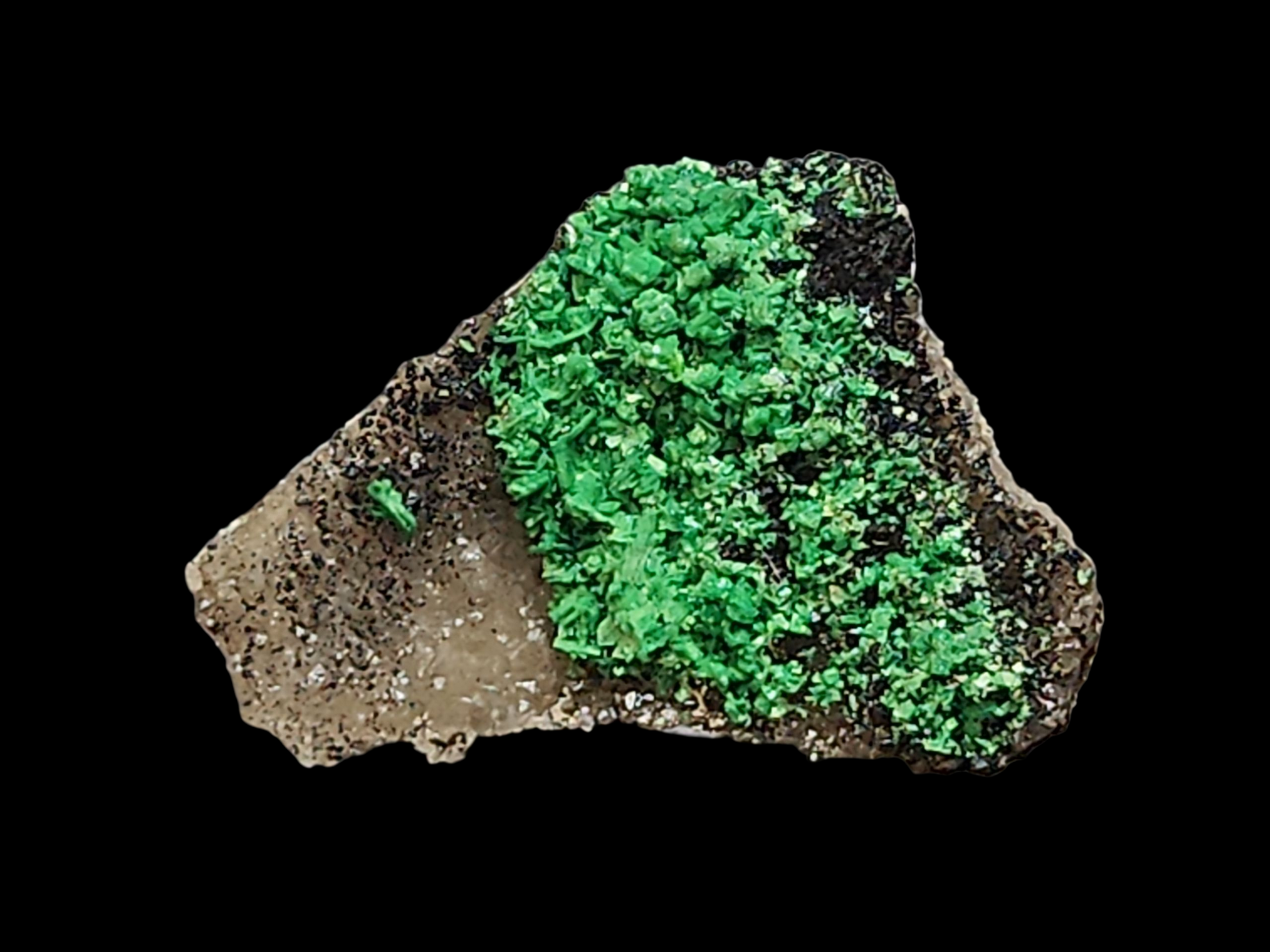 Metatorbernite from Margabal Mine, France