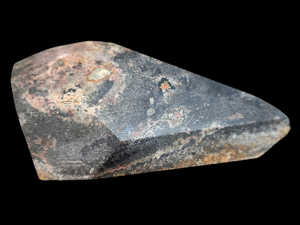Thumbnail: Beautiful Free Form Dense High Grade Uraninite Art Piece