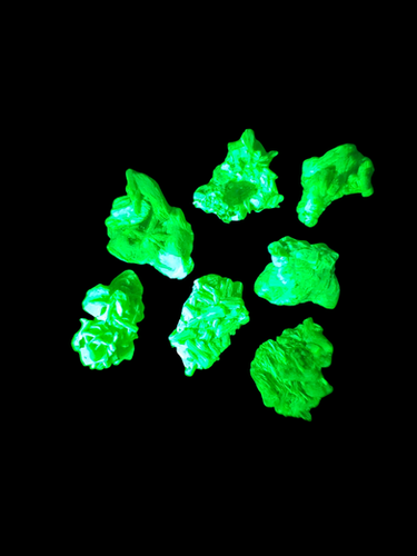 1.5 to 2 Gram ONE Piece of Autunite UV Uranium Ore Crystal