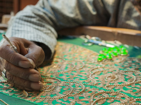 Discover the Art of Aari Chain Stitch: A Timeless Indian Embroidery