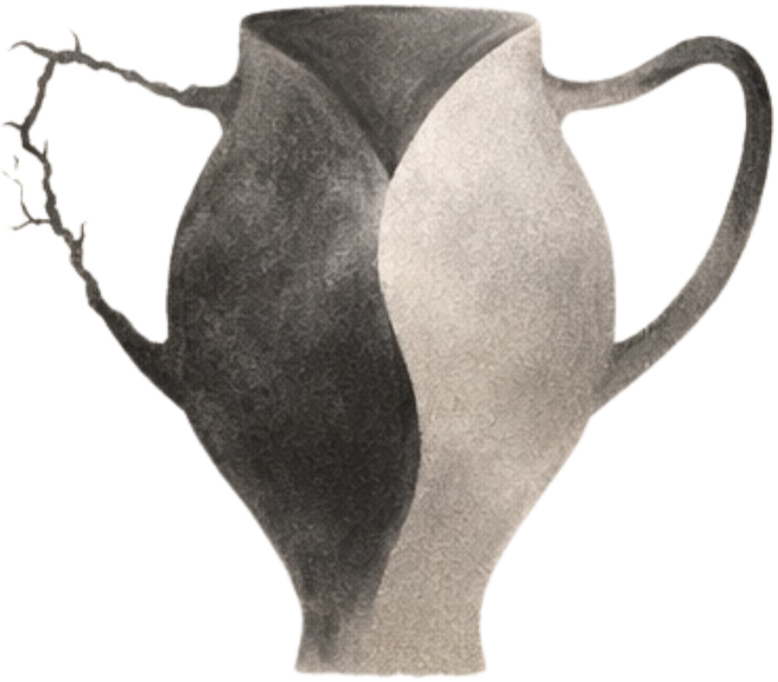 stoic philosophy two handles epictetus metaphor illustration