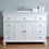 Thumbnail: Abigail Embellished 48" White Single Sink Vanity