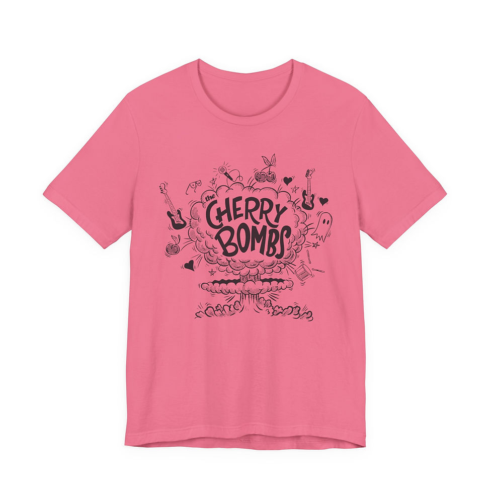 Thumbnail: Cherry Bombs Mushroom Cloud - BLACK INK