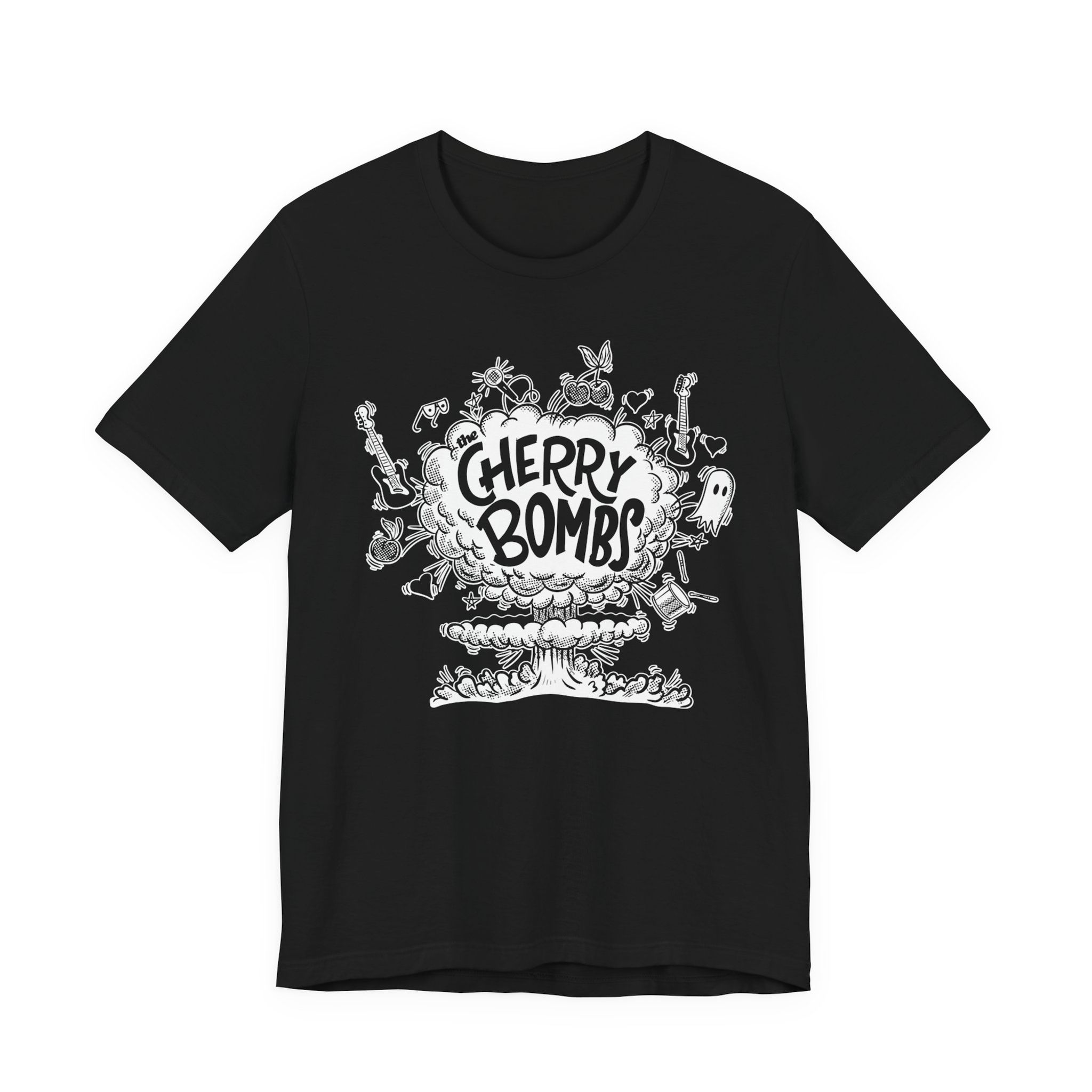 Cherry Bombs Mushroom Cloud - WHITE INK
