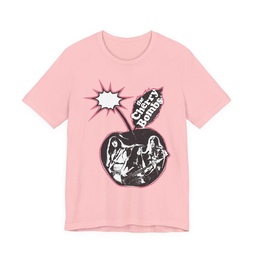 Thumbnail: Cherry Bombs Band In Cherry Tee
