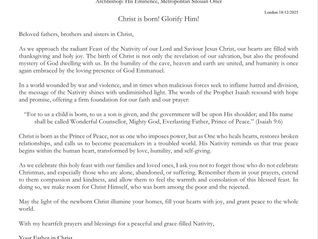 Sayedna's Christmas Message 2025