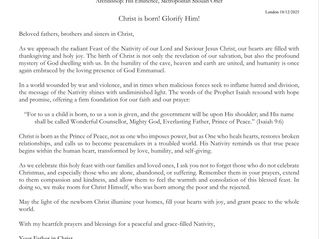 Sayedna's Christmas Message 2025