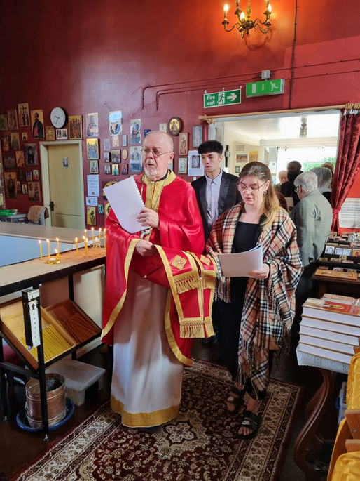 The Chrismation of Elizabeth Spary