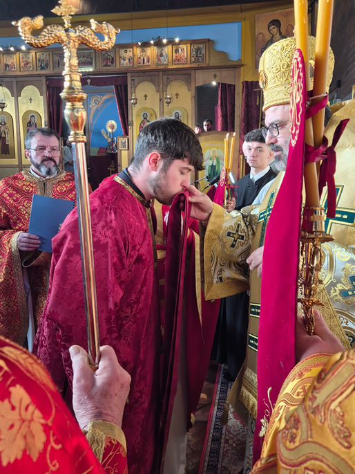 Visit of Sayedna Silouan and the Ordination of Oswald Taylor as a Subdeacon