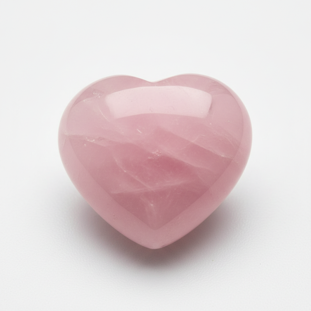 Rose Quartz Heart