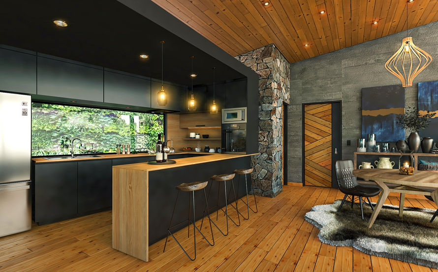 KITCHENETTE Y COMEDOR