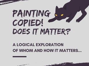 Painting copied! Does it matter?