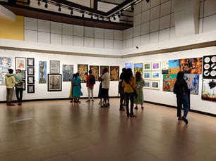 Memoir of an artist from Shades of passion group show curated by Romartika in Jehangir Art Gallery