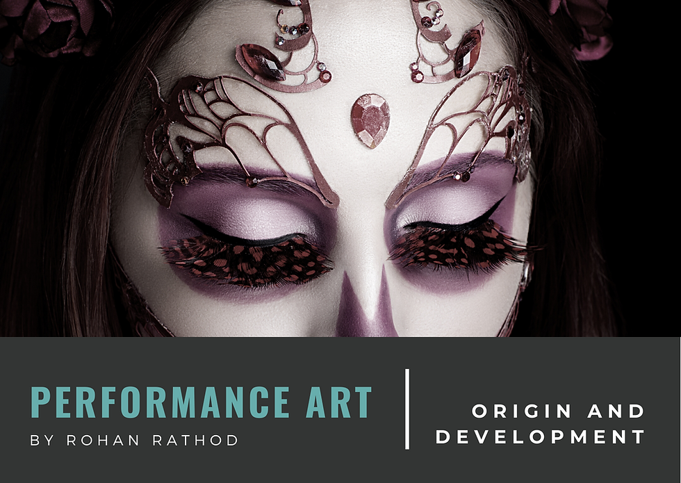 Performance and its claim to be art