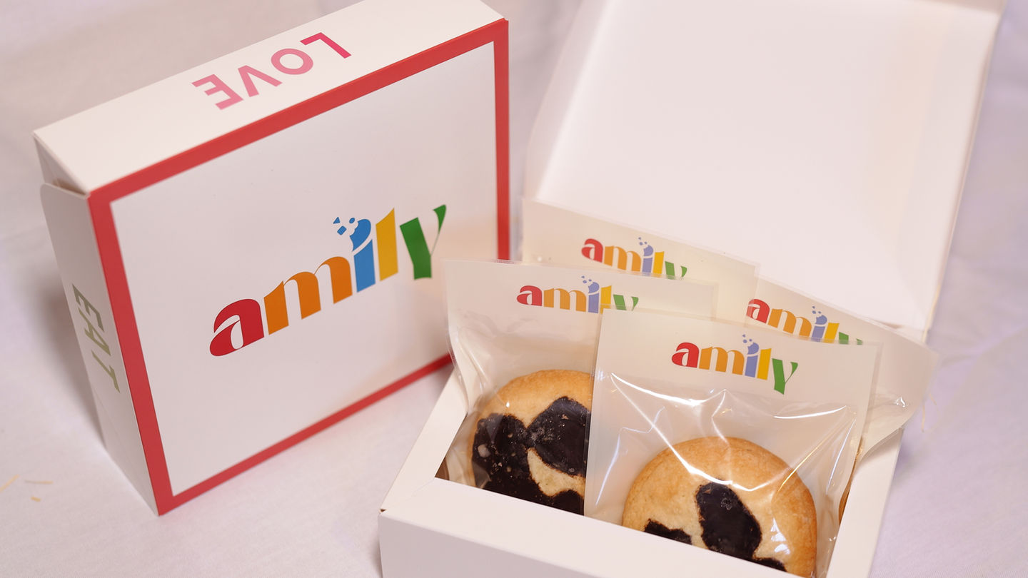 Amilyクッキー4個