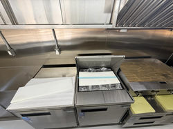 29 inch Freezer and Salad Prep Fridge
