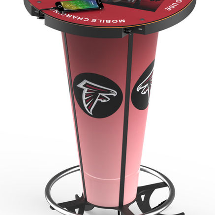 Charge N Go Networks provides a useful service to consumers the LCD cell phone charging table.