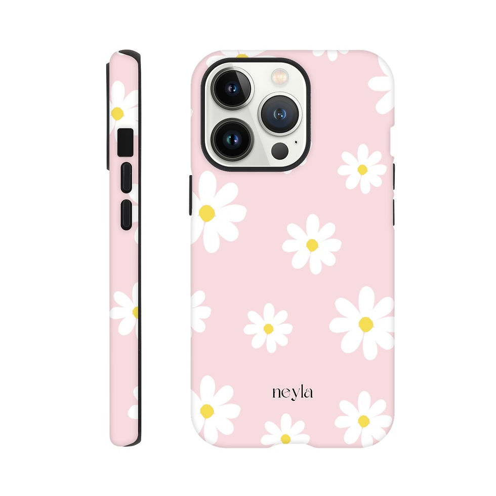 Miniature : Marguerites roses - Coque de téléphone