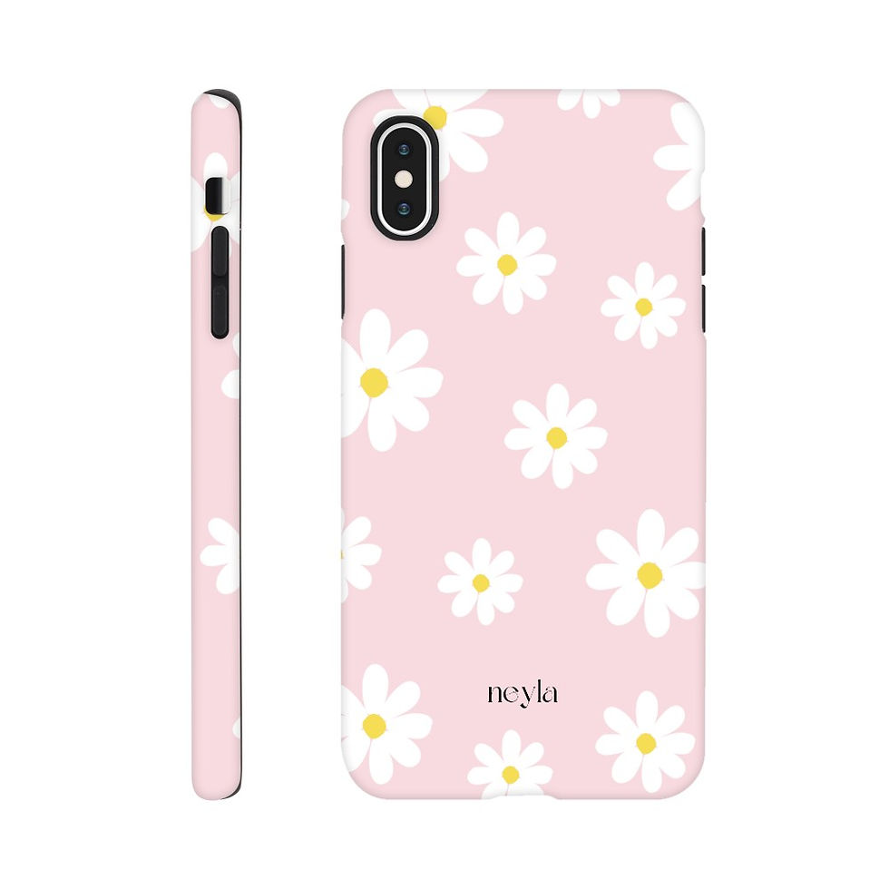 Miniature : Marguerites roses - Coque de téléphone