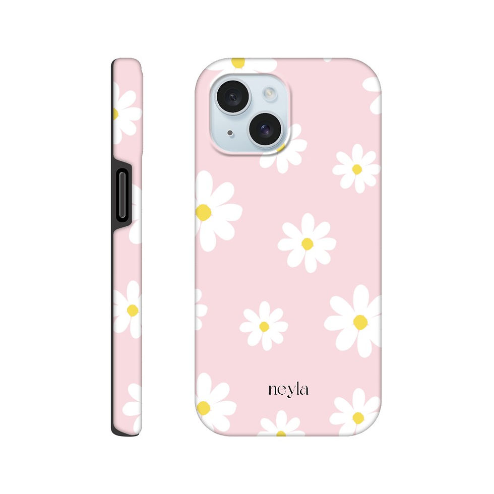 Miniature : Marguerites roses - Coque de téléphone