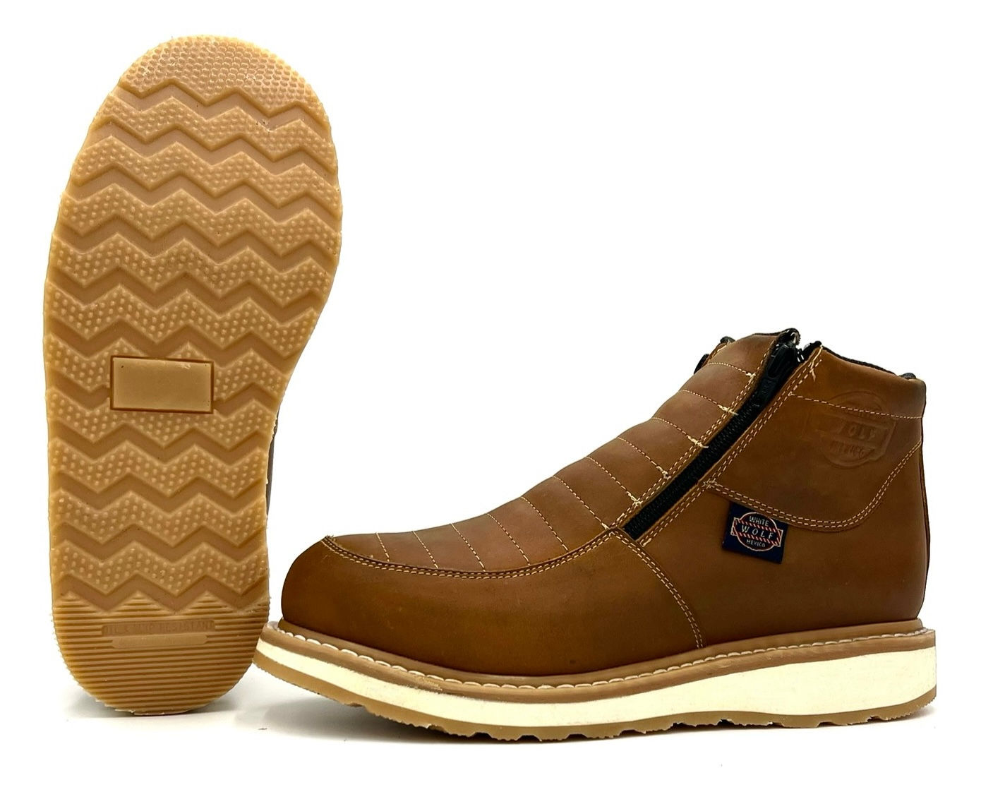 WW-980 Double Zipper Dual Density Work Boot