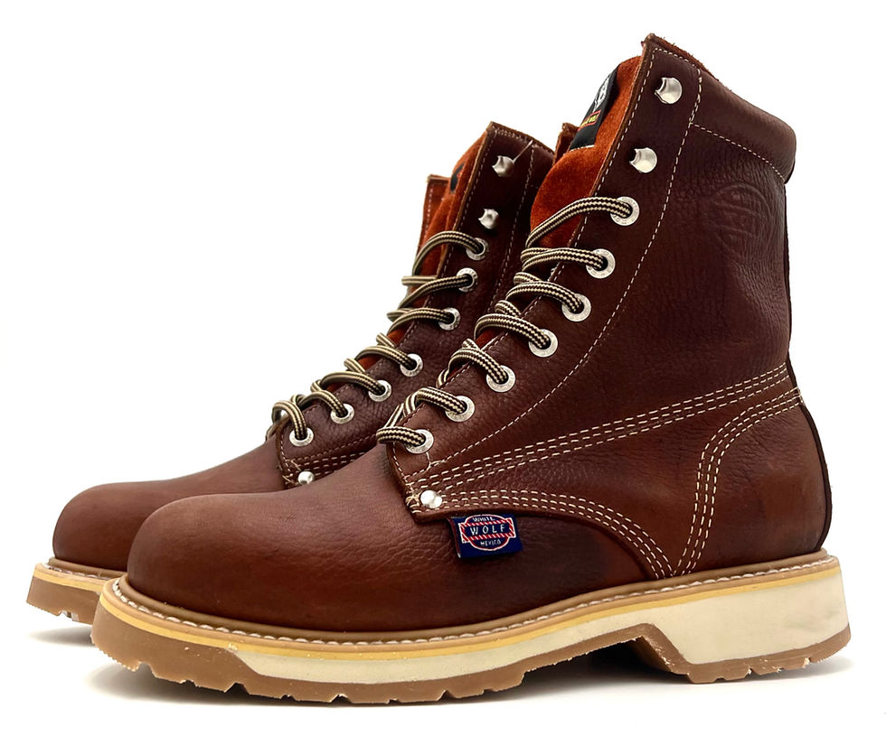 Thumbnail: WW-951 Industrial Sole Lace Up Boot